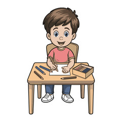 little girl reading book