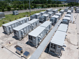 Overlooking the energy storage power station