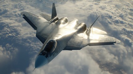 jet airplane in flight