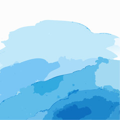 Stunning blue watercolor wash background for serene designs, adding a calming touch to branding, websites, and creative projects with its smooth, fluid textures