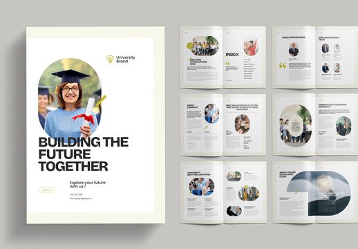 Education Brochure Layout