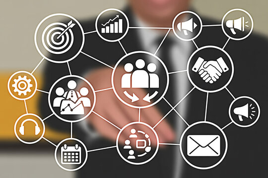 Business strategy and marketing solutions for growth success and team collaboration online network 100 char