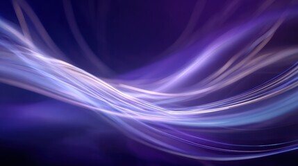 Abstract light streaks creating a mysterious and ethereal atmosphere