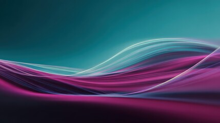 Dynamic abstract light streaks on dark background