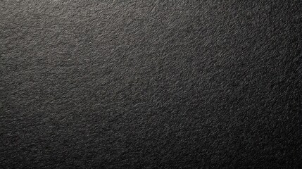 A detailed close-up of a black textured background with a subtle light gradient highlighting its rough surface