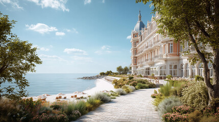 Blood cells move inside a blood vessel, where blood cells interact with the blood vessel. The blood vessel encases the blood cells as they travel within the vessel. Thread-like structures connect