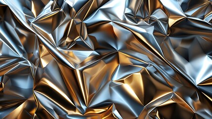 abstract background of silver metal