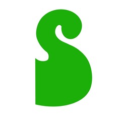 Business corporate S letter logo design vector