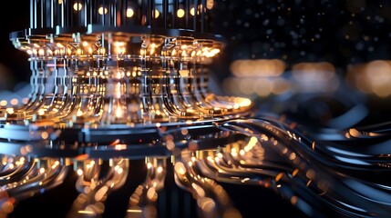 golden christmas decoration