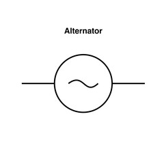 Alternator symbol