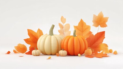 Harvest festival decorations autumn pumpkins leaves indoor setup warm color palette captivating display