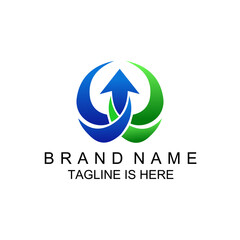 Abstract logo desig Vector logo template