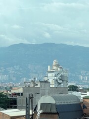 view of medellin and tower