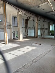 empty parking garage