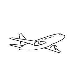 Plane icon design template