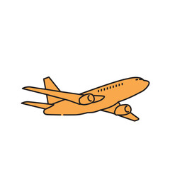 Plane icon design template