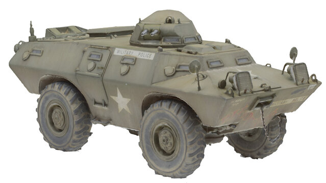 3d rendering afv military police