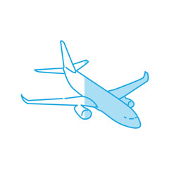 Plane icon design template