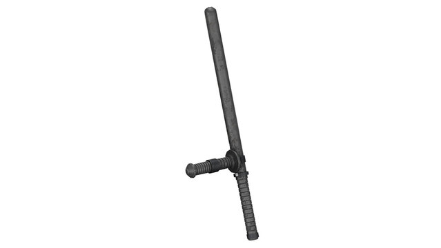3d rendering police baton