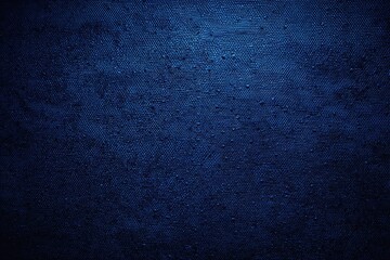 Dark blue, textured background featuring a rough canvas-like surface with subtle tonal variations