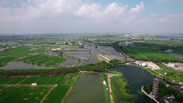 Rural life in Zhouzhuang Ancient Town