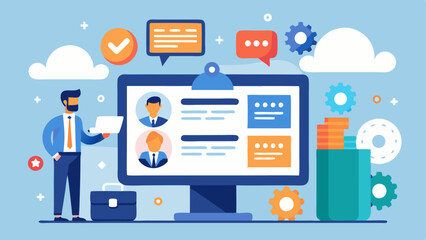 A digital job board constantly updating with new job listings from various companies and industries.