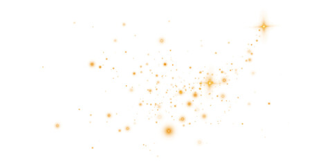 Glittering Holiday Orange Sparks Featuring Bright Flare, Confetti Particles, and Vibrant Shine for Celebration or New Year Designs