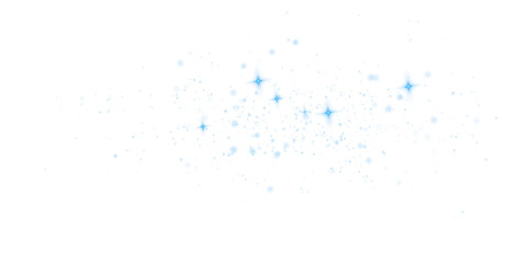 Glittering Holiday Blue Sparks Featuring Bright Flare, Confetti Particles, and Vibrant Shine for Celebration or New Year Designs