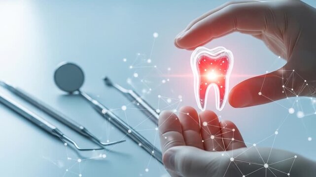 Advanced dental care and innovative technologies for healthy teeth and gums representation