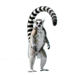 lemur isolated on transparent background