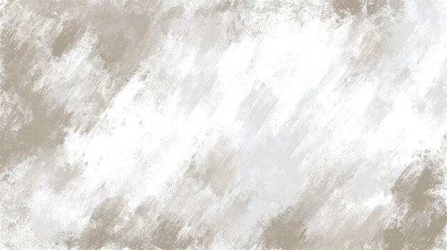 A textured abstract background created with soft brown and grey brush strokes forming a grunge style border on a white surface