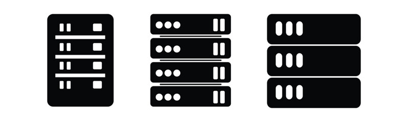 Database icon. database vector icon