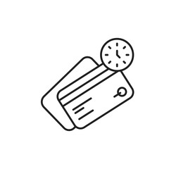History Icon, Transaction Record Startup Dashboard.