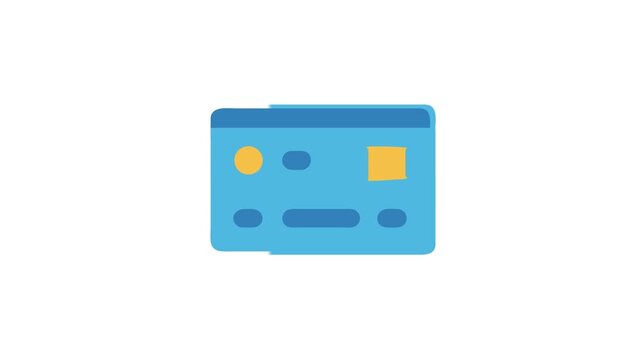 Web application interface with simple controls and flat design