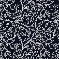 seamless floral background