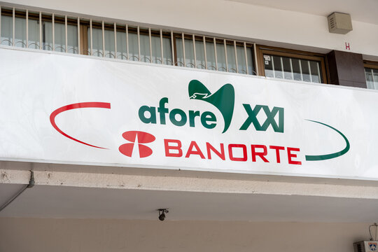 Afore XXI Banorte is a retirement fund manager (Afore) that invests and manages the savings of its clients to finance their pensions, Guadalajara, Jalisco, Mexico, October 13, 2025. imss