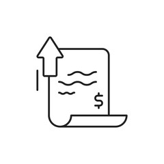 Upload Icon, Receipt Submission SaaS Element.