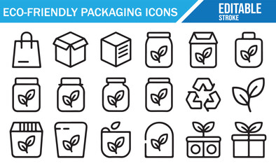 Environmentally Friendly Packaging Icons for Eco-Conscious Brands