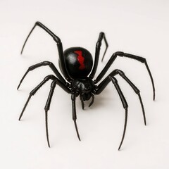 spider on white background