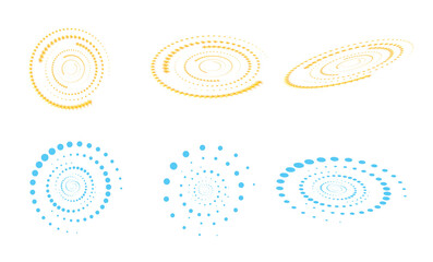 Abstract swirling light patterns in a dark cosmic background with glowing particles