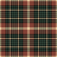 Checkered design for prints.Seamless green,salmon color check pattern.Repeating patern plaid.  Repeated tartan fabric.Vector scottish fabriс. Ekose texture. Madras flannel.Checker line.Stripe gingham.