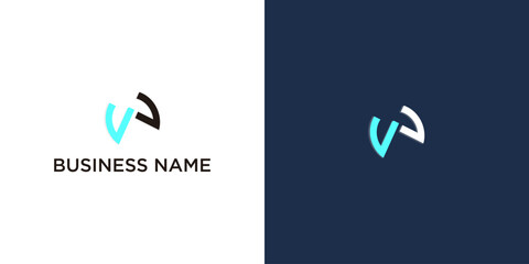 Modern Letter W Monogram Logo Design in Circle Shape for Corporate and Technology Branding