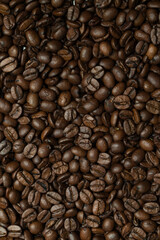Coffee beans background