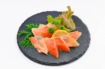 サクラマスの刺身　