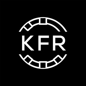 Clean Line Art Monogram Emblem for Brands, KFR Later Logo, Unique Letter  Logo with Circular Motif, 

KFR logo, minimalist, KFR modern, circle, KFR monogram, letter KFR mark, KFR  geometric, KFR abstr