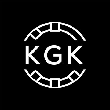 Clean Line Art Monogram Emblem for Brands, KGK Later Logo, Unique Letter  Logo with Circular Motif, 

KGK logo, minimalist, KGK modern, circle, KGK monogram, letter KGK mark, KGK  geometric, KGK abstr