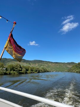 City of &Uuml;rzig on the Moselle