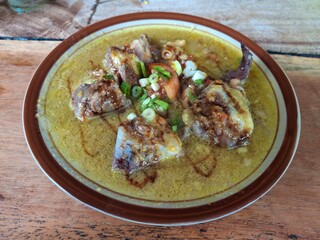 Grilled Rib Petis dish, typical of Pati - Indonesia