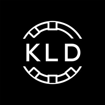 Clean Line Art Monogram Emblem for Brands, KLD Later Logo, Unique Letter  Logo with Circular Motif, 

KLD logo, minimalist, KLD modern, circle, KLD monogram, letter KLD mark, KLD  geometric, KLD abstr