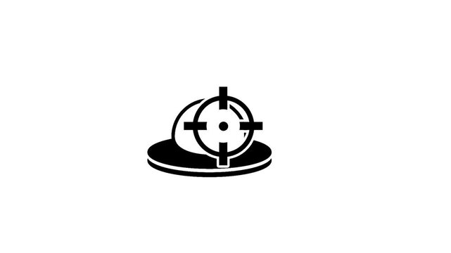 A targeting scope locks onto a hovering UFO as tension rises in the sky, signaling the beginning of a possible alien encounter